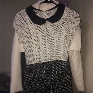 Cute polka-dot dress!